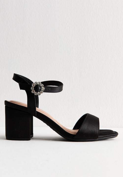 New Look - WF C Sprout block heel - black