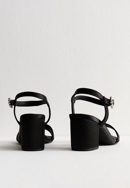 New Look - WF C Sprout block heel - black