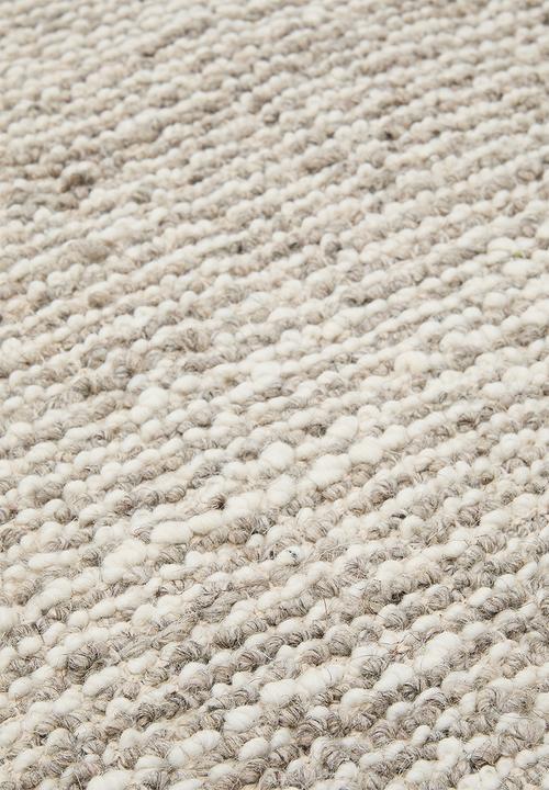 Sixth Floor - Loom Handwoven Nz Wool Blend Runner - Natural