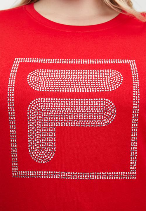 FILA - Plus Natasha T-Shirt - Fila Red