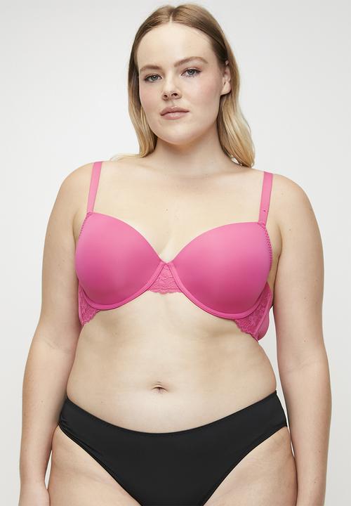 DORINA - Plus willa-2pp demi - pink/black
