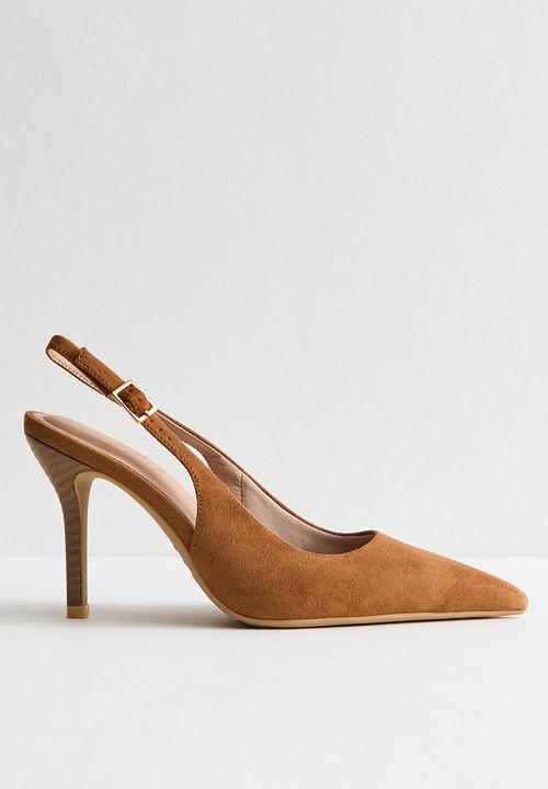 New Look - C S Tall slingback heel - tan