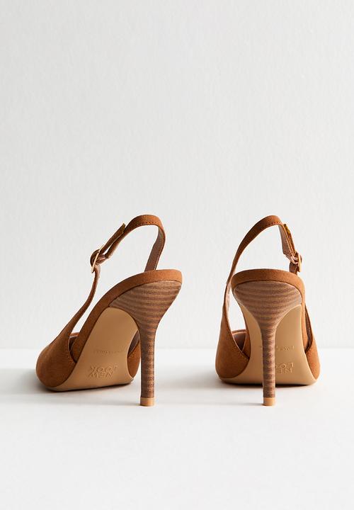 New Look - C S Tall slingback heel - tan