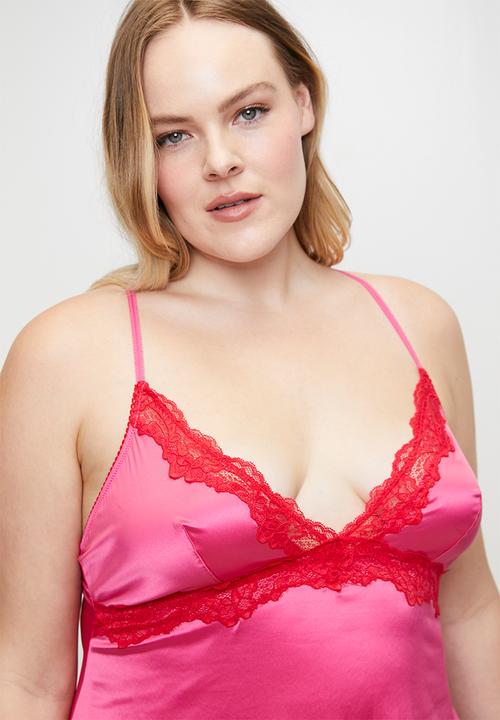 DORINA - Plus origins dress - pink