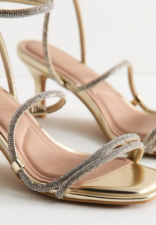 New Look - WF C S Radiant stiletto heel - gold