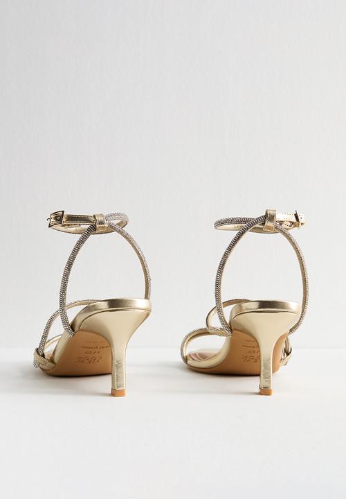 New Look - WF C S Radiant stiletto heel - gold