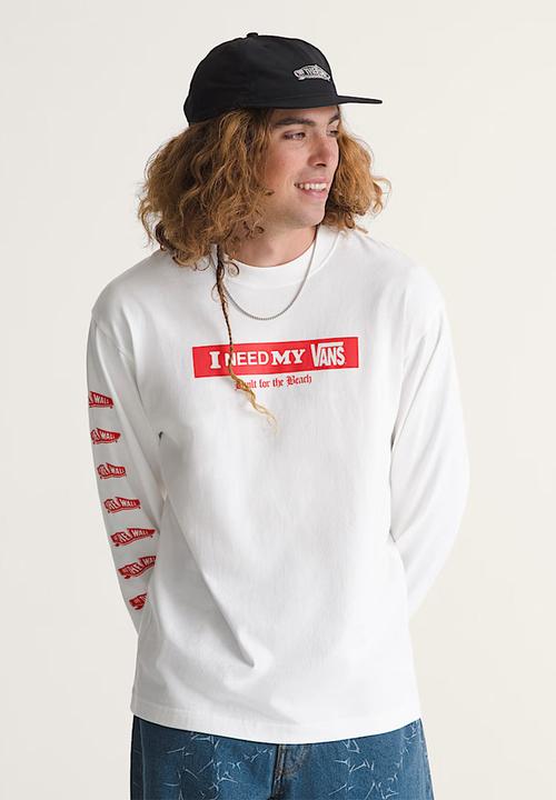 Vans - I Need My LS Tee - WHITE