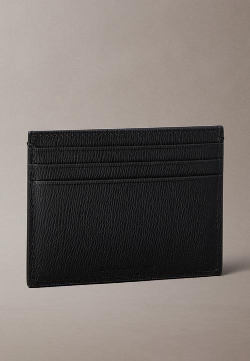 Calvin Klein - Saffiano Card Case - Black