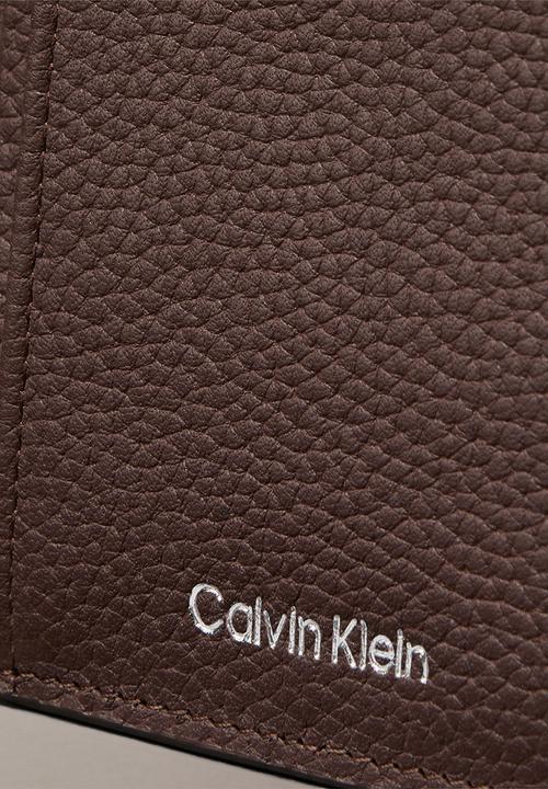 Calvin Klein - Foil Emboss Cardholder - brown