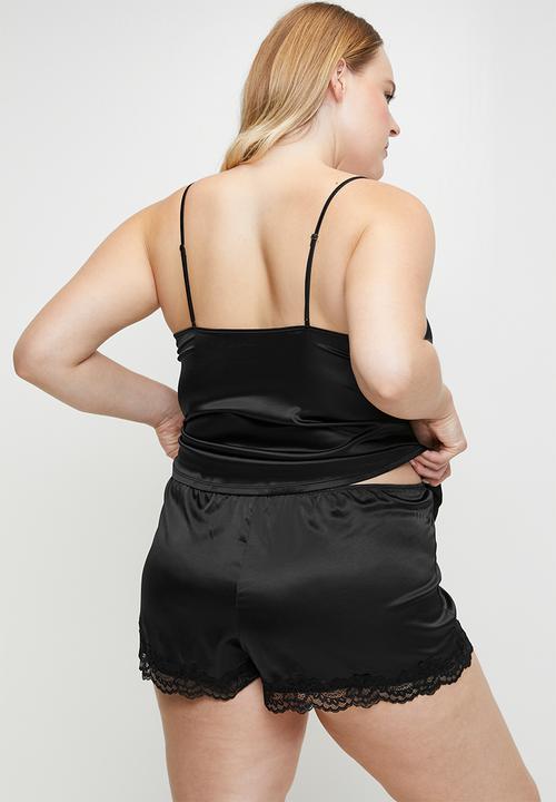 DORINA - Plus origins shorts - black