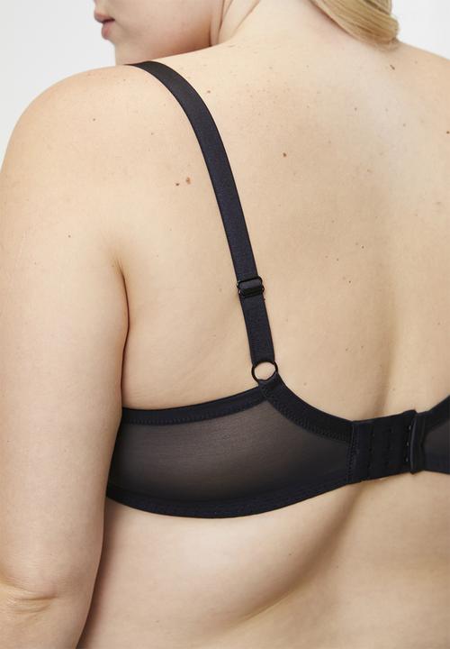 DORINA - Plus carmen light padded demi - black