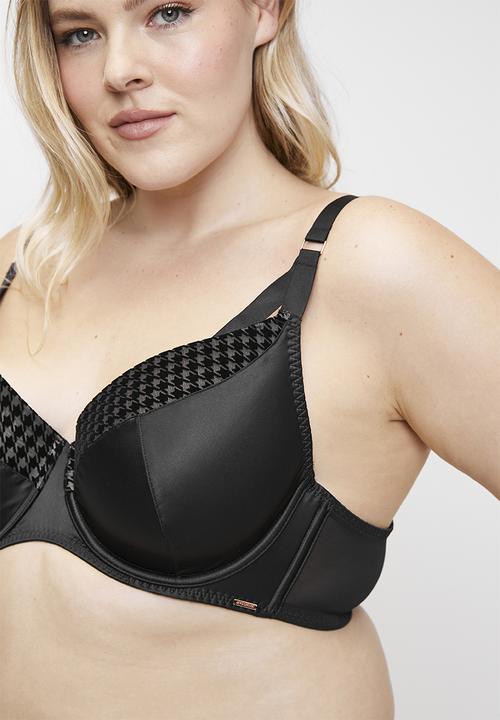 DORINA - Julianna light padded demi  - black
