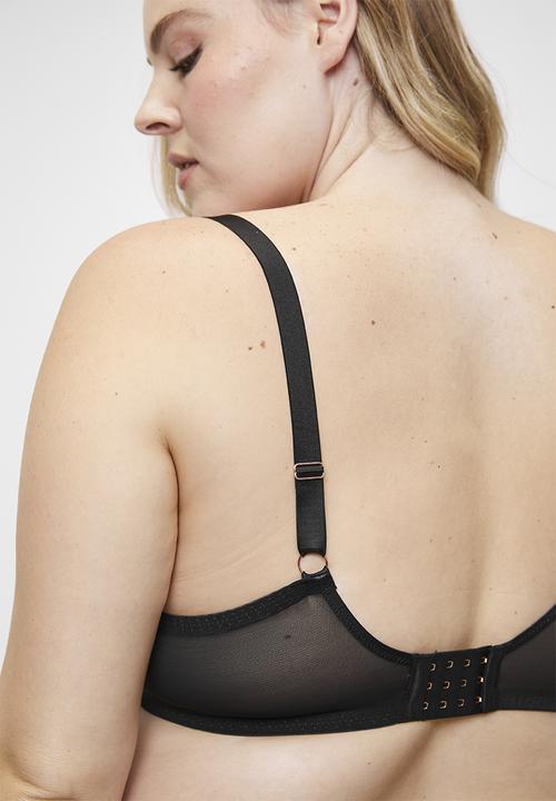 DORINA - Julianna light padded demi  - black