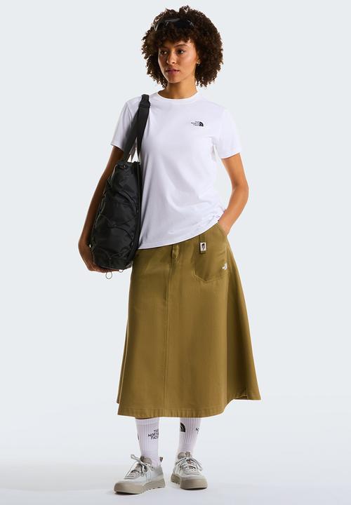 The North Face - W Evolution Simple Dome Slim Short Sleeve Tee - Tnf White