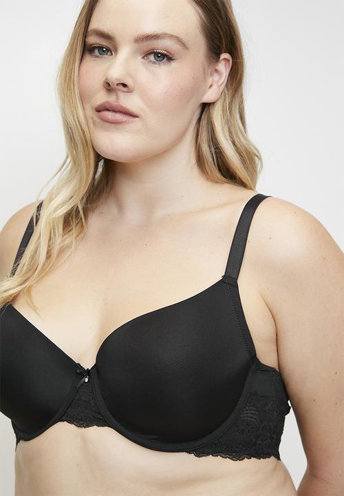 DORINA - Plus adele light padded demi - black