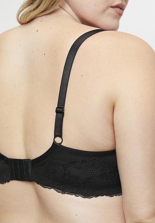 DORINA - Plus adele light padded demi - black