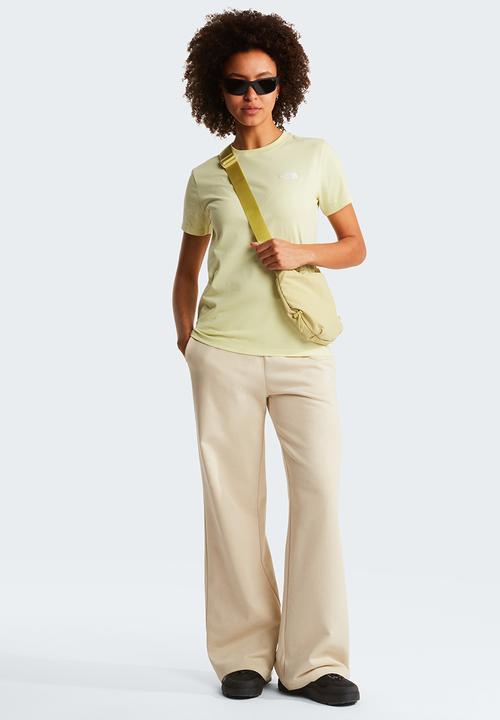 The North Face - W Evolution Simple Dome Slim Short Sleeve Tee - Lemon Mist