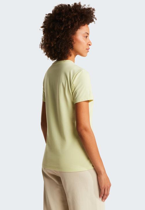 The North Face - W Evolution Simple Dome Slim Short Sleeve Tee - Lemon Mist