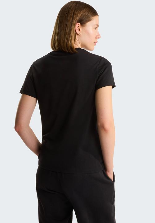 The North Face - W Evolution Simple Dome Slim Short Sleeve Tee - Tnf Black