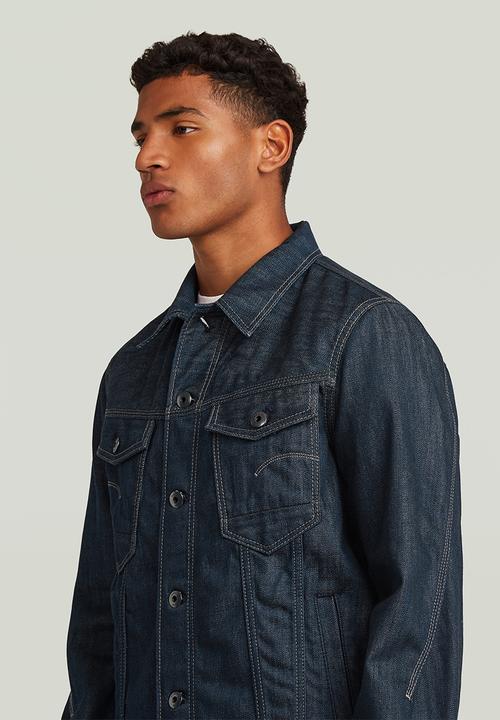 G-STAR - Slim 3D Dart Jacket - Neo Raw Denim