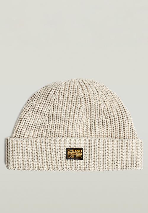 G-STAR - Originals Fisherman Beanie - Whitebait