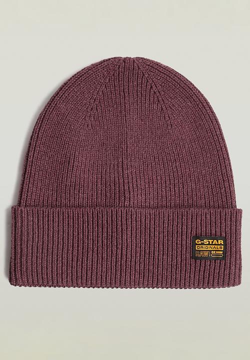 G-STAR - Geffo Long Beanie - Maroon