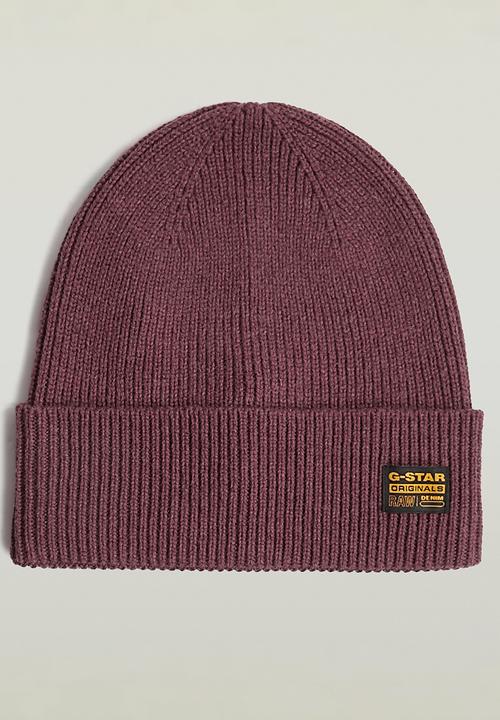 G-STAR - Geffo Long Beanie - Maroon