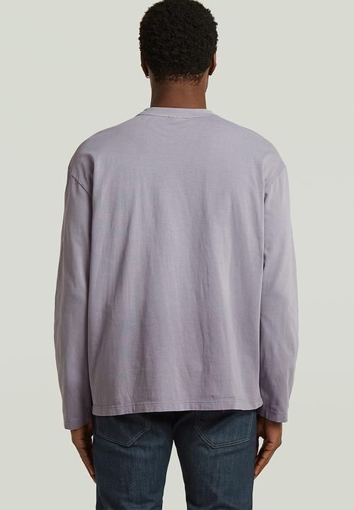 G-STAR - Sunfaded Gr Relaxed R T L\S - Quicksilver
