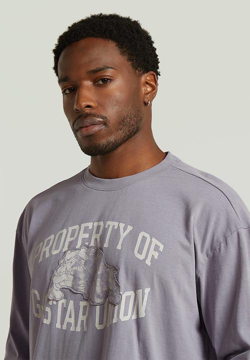 G-STAR - Sunfaded Gr Relaxed R T L\S - Quicksilver