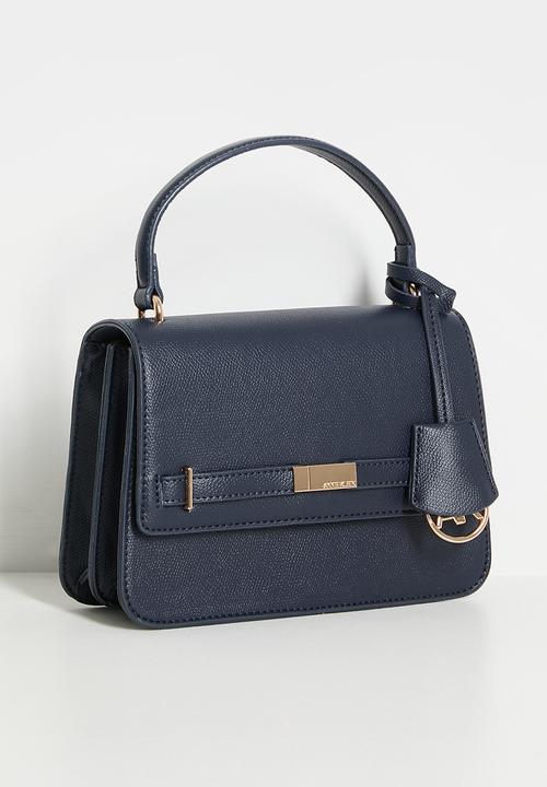 Anne Klein - Exclusive Flap Saddle With Detachable Strap Bag -Distant Mountain