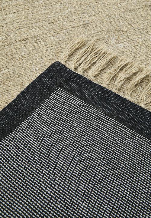 Sixth Floor - Handwoven Wool Rug - Natural