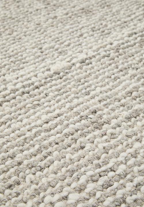 Sixth Floor - Loom Handwoven Nz Wool Blend Round Rug - Natural