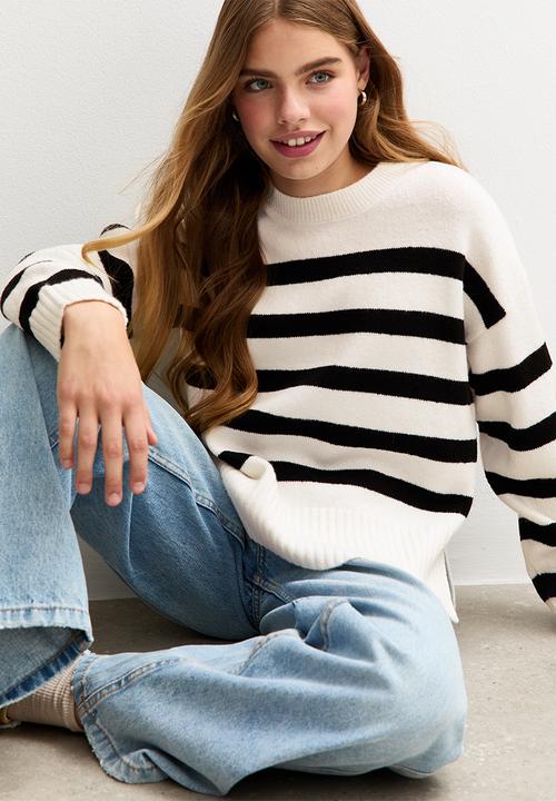 New Look - Op aw25 mia stripe reg-white