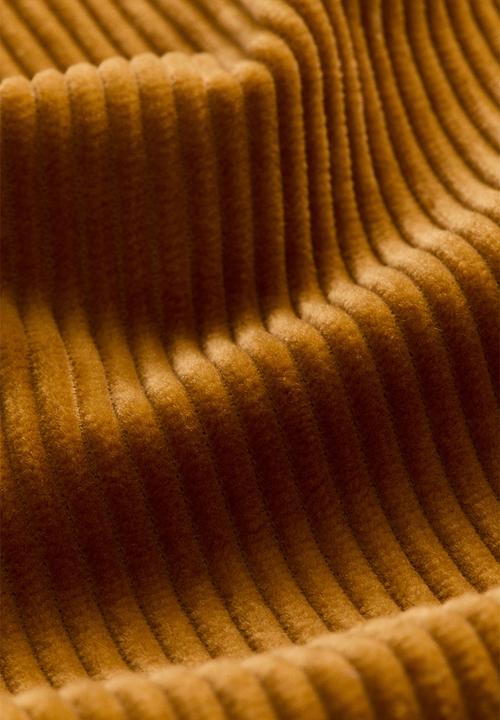 H&M - Corduroy cushion cover - mustard yellow