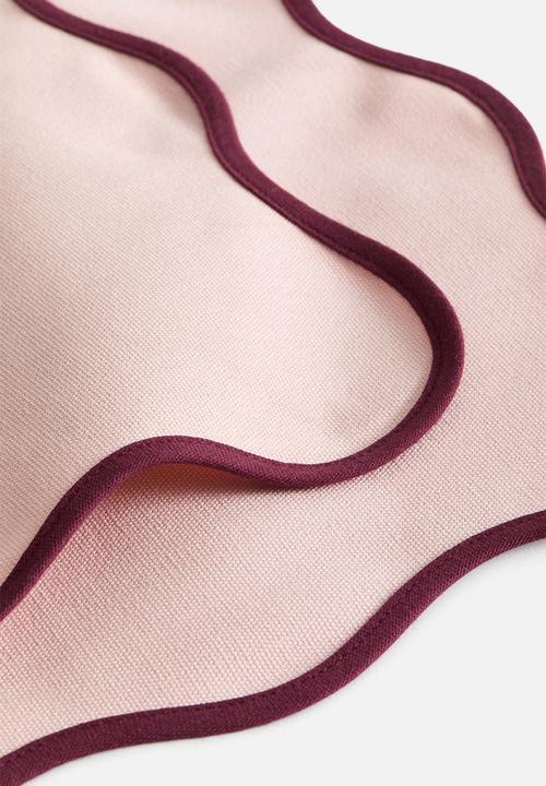 H&M - 2 Pack water-repellent place mats - light pink