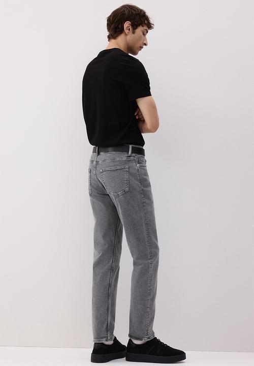H&M - Straight regular jeans - dark grey