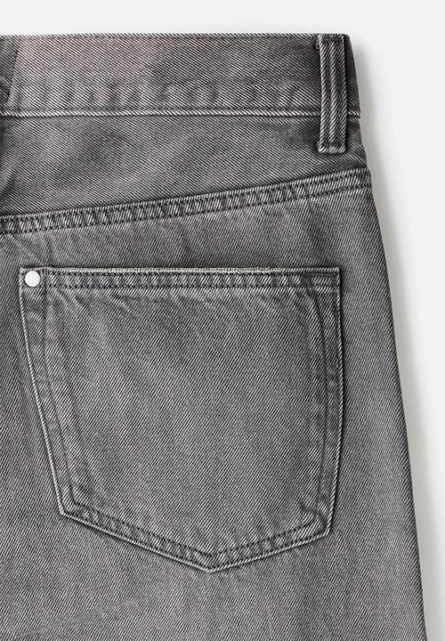 H&M - Loose straight jeans - dark grey