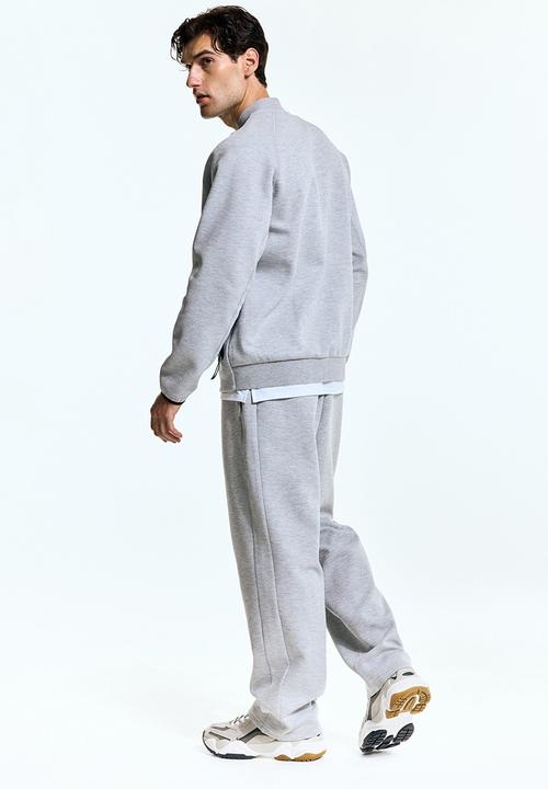H&M - Sports bomber jacket with drymove™ - light grey marl
