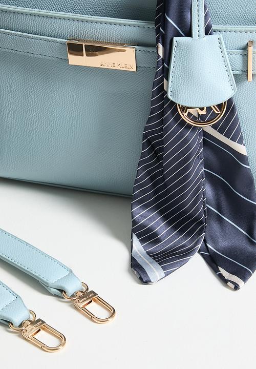 Anne Klein - Exclusive Medium Satchel With Detachable Strap Bag-Blue Haze