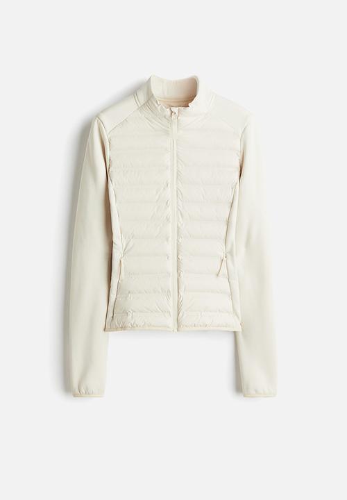 H&M - Hybrid padded jacket with thermomove™ - light beige