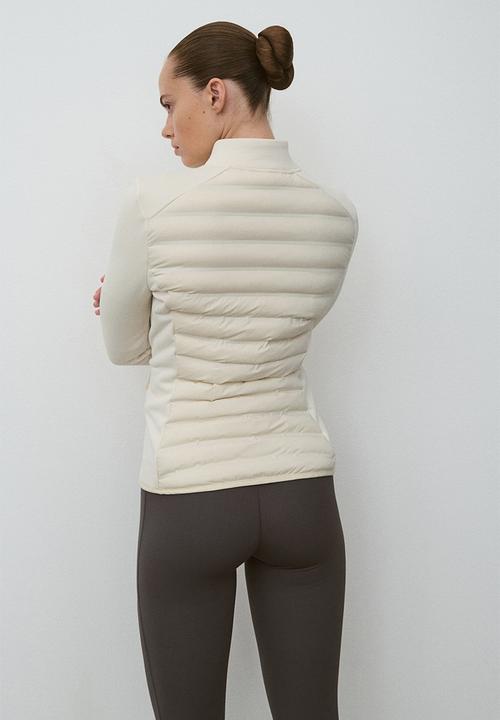 H&M - Hybrid padded jacket with thermomove™ - light beige