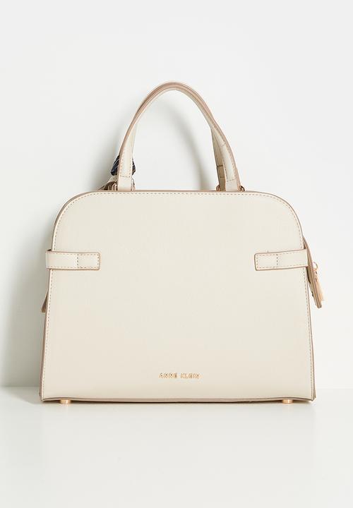 Anne Klein - Exclusive Medium Satchel With Detachable Strap Bag-Parchment