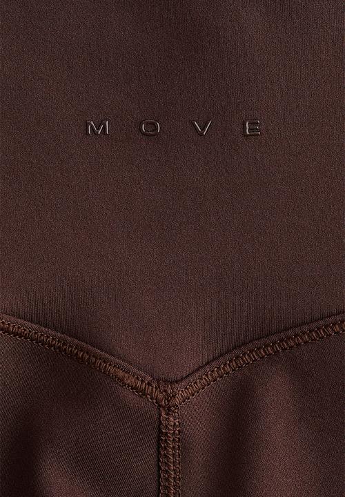 H&M - Sports leggings with softmove™ - brown