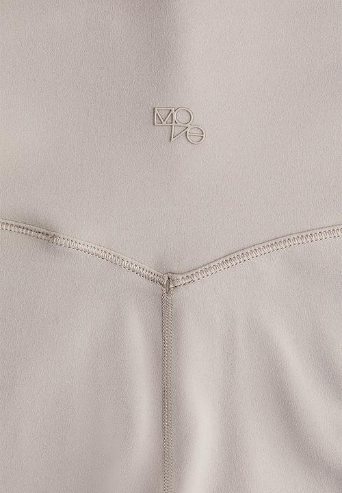 H&M - Yoga leggings with softmove™ lycra® - warm  grey
