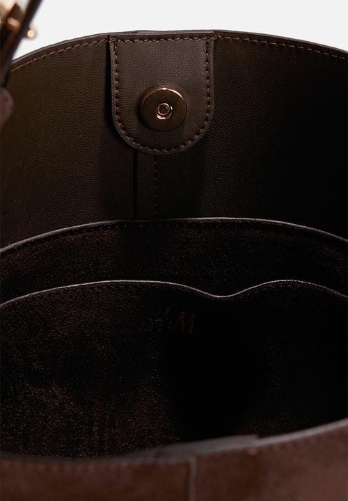 H&M - Bucket bag - dark brown