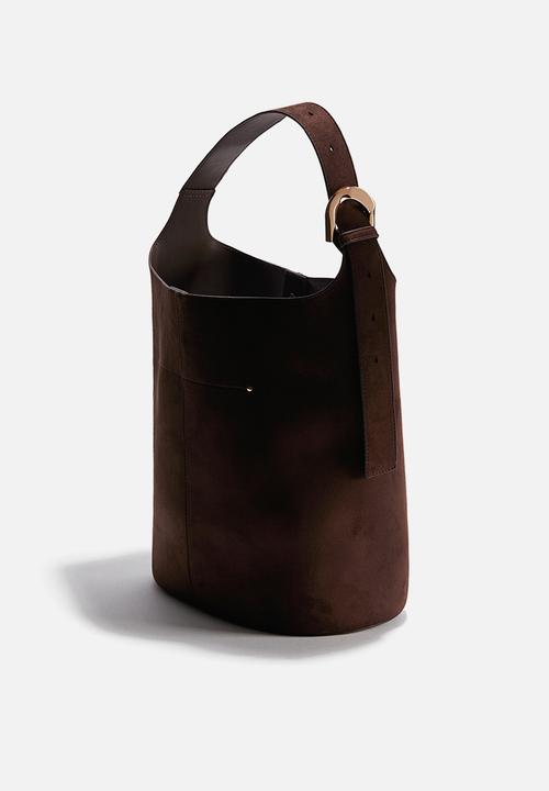 H&M - Bucket bag - dark brown