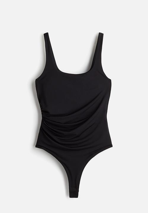 H&M - Draped body - black