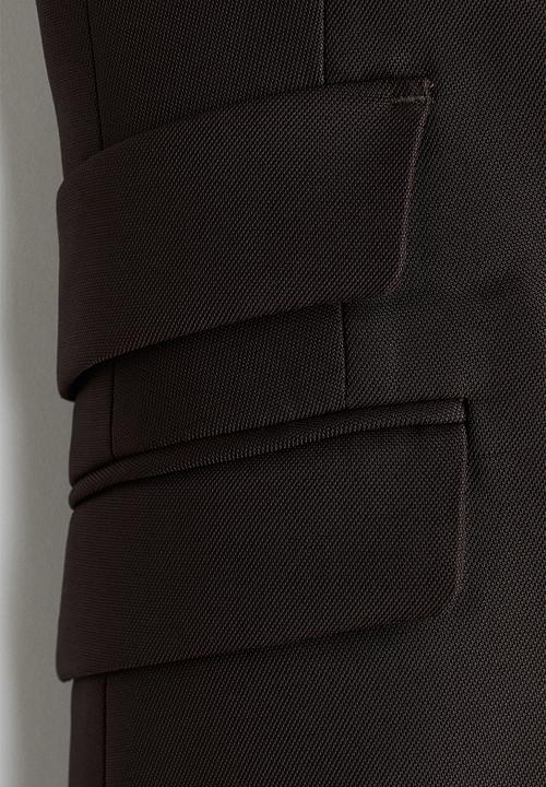 H&M - Long waistcoat - dark brown