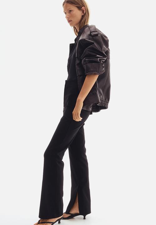 H&M - Bootcut trousers - black