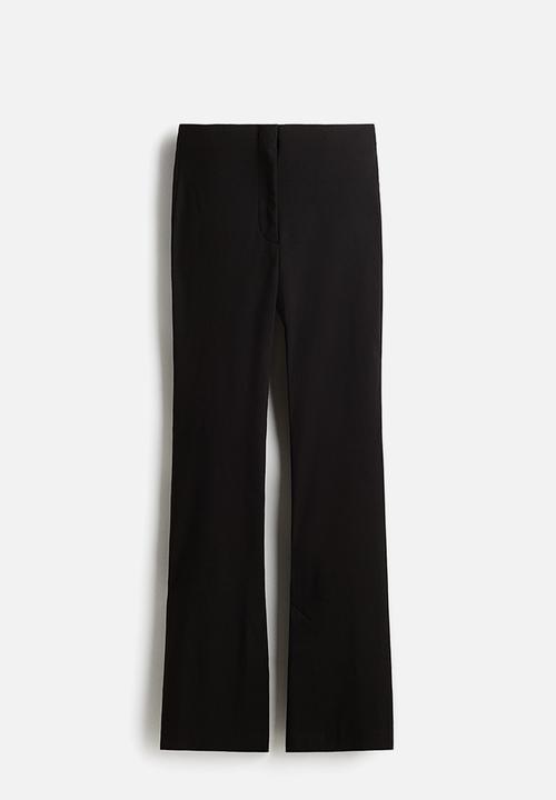 H&M - Bootcut trousers - black